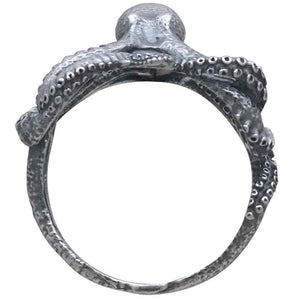 Sterling Silver Octopus Ring Choose sz10 or sz12