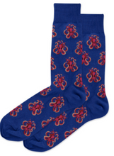 Load image into Gallery viewer, Octopus &amp; Jellyfish Jacquard Socks - Men&#39;s Set of 2