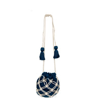 Load image into Gallery viewer, Macramé Pouch Bag with Tassels